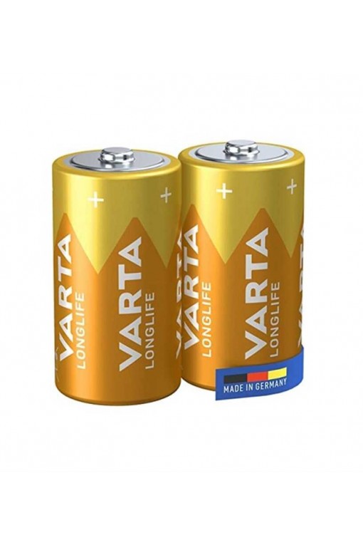 Varta 4120 Longlife Alkalin D Büyük Boy Pil 2li Blister