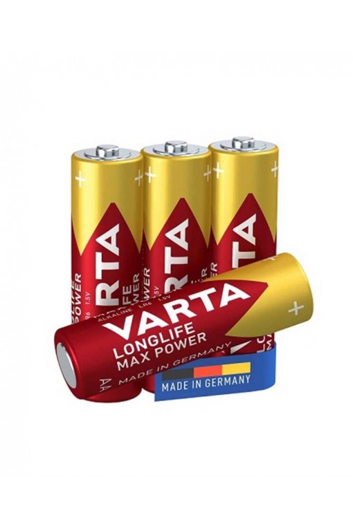 Varta 4706 Longlife Max Power Alkalin AA Kalem Pil 4'lü Blister Varta 4706 Longlife Max Power Alkalin AA Kalem Pil 4'lü Blister