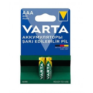 Varta 800mAh AAA Şarj Edilebilir İnce Pil 2'li Blister