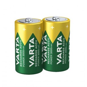 Varta 56720 Power 3000mAh D Şarj Edilebilir Büyük Pil 2li Blister