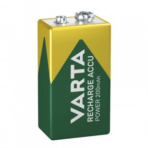 Varta Accu Power 9V 200mAh Şarjlı Pil Tekli Paket