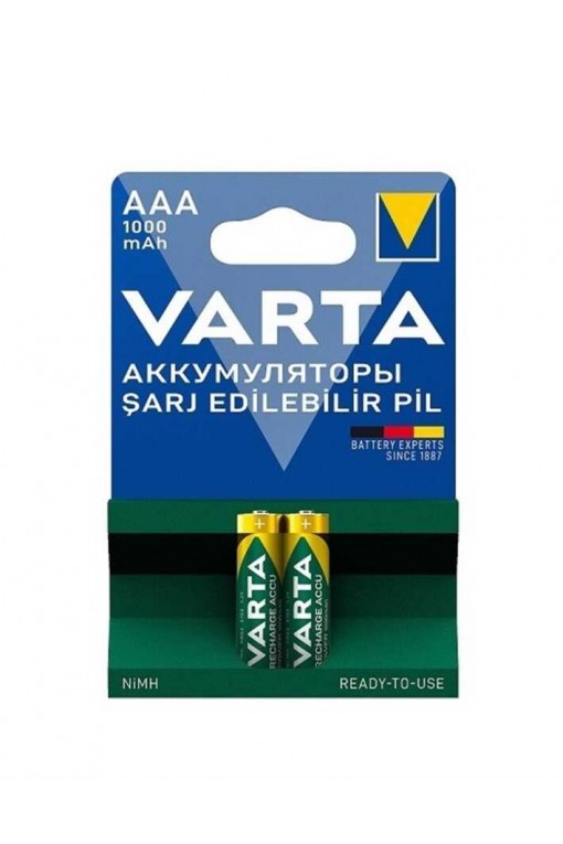 Varta 5703 AAA 1000mah Şarjlı İnce Pil 2li Blister Ambalaj