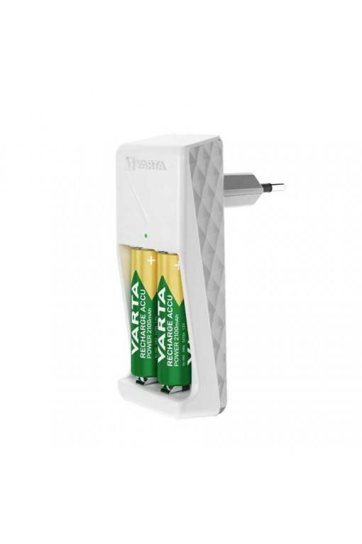 Varta 57656 Mini Şarj Cihazı AA 2x2100mAh Pilli (Varta Mini Charger)