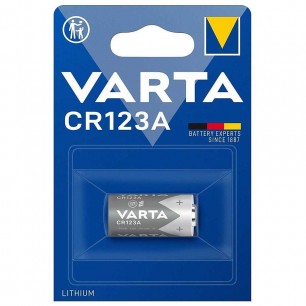Varta CR123A 3V Lityum Pil Tekli | Uzun Ömürlü Yüksek Performanslı Pil