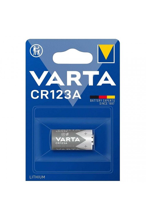 Varta CR123A 3V Lityum Pil Tekli | Uzun Ömürlü Yüksek Performanslı Pil