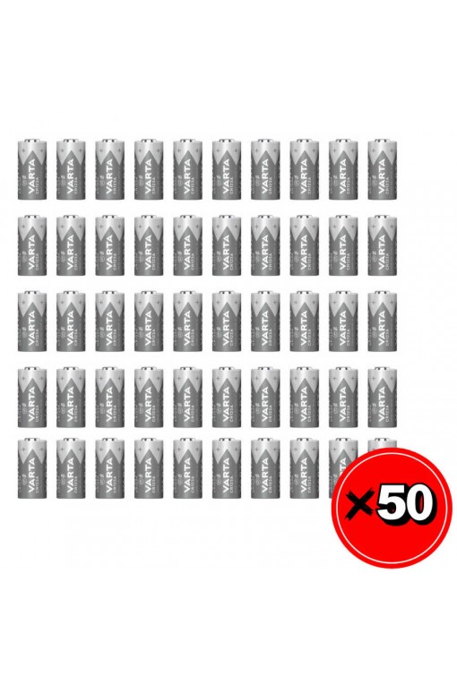 Varta CR123A Dökme Pil 50 Adet