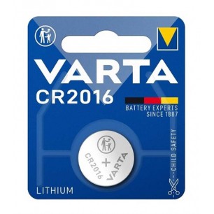 Varta CR2016 3V Lityum Düğme Pil Tekli Paket (Blister)