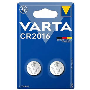 Varta CR2016 3 Volt Lityum 2'li Pil (Blister)