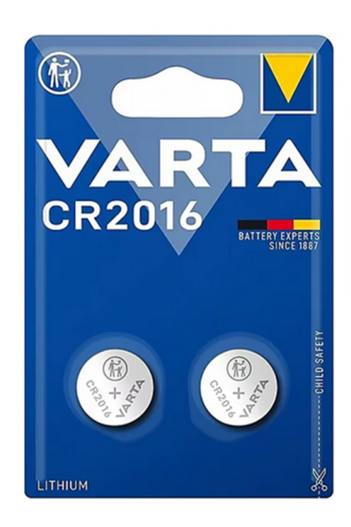 Varta CR2016 3 Volt Lityum 2'li Pil (Blister) Varta CR2016 3 Volt Lityum 2'li Pil (Blister)