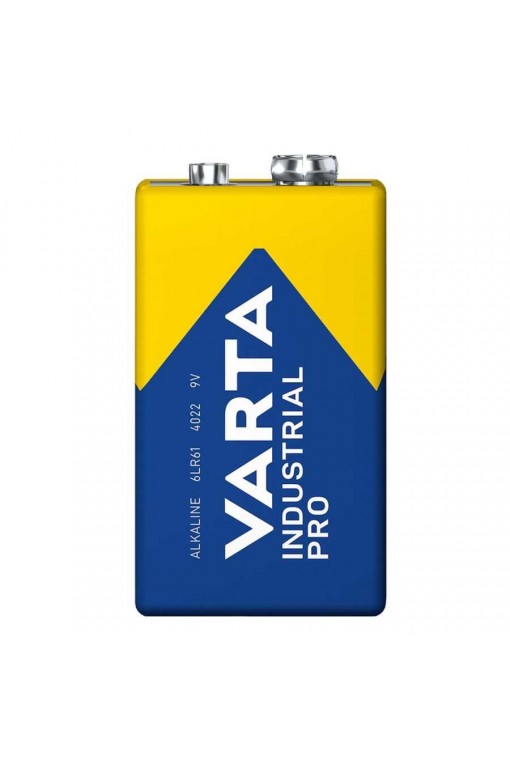 Varta 4022 Industrial 9V Pro Alkalin Pil Varta 4022 Industrial 9V Pro Alkalin Pil
