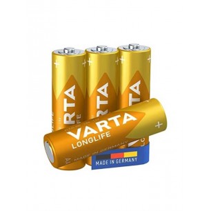 Varta Longlife Alkalin AA Kalem Pil 4'lü Paket (Blister)