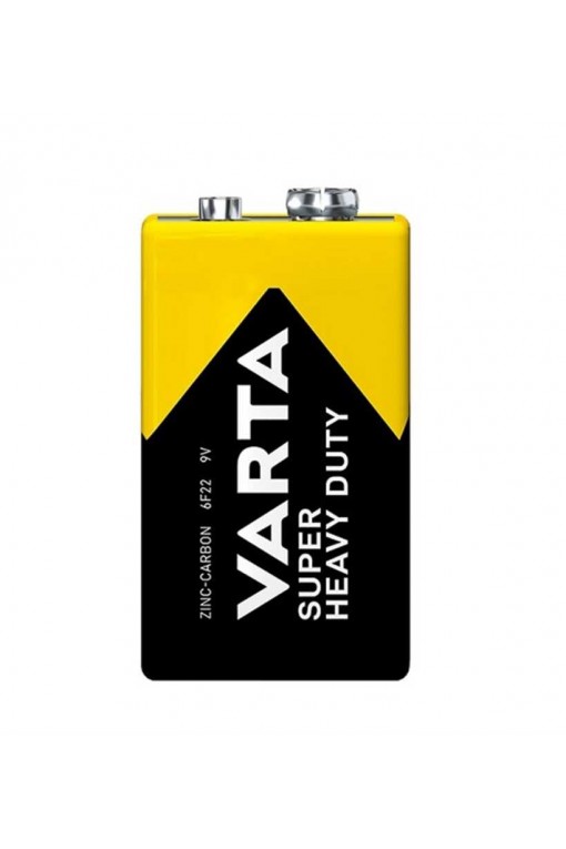 Varta Superlife 9v Çinko Karbon Pil Tekli Shrink Ambalaj Varta Superlife 9v Çinko Karbon Pil Tekli Shrink Ambalaj