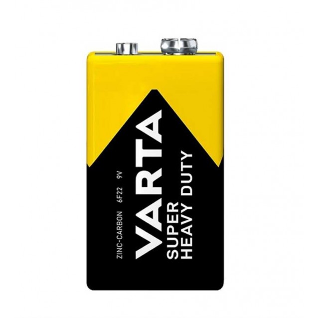 Varta Superlife 9v Çinko Karbon Pil Tekli Shrink Ambalaj