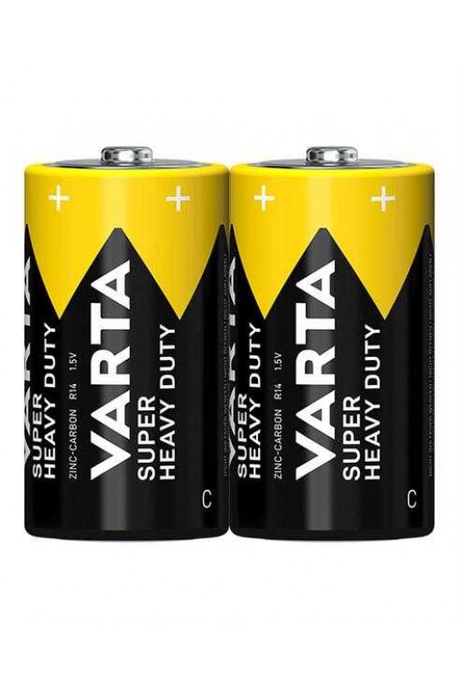 Varta Superlife / Super Heavy Duty C Orta Boy Pil 2'li Shrink