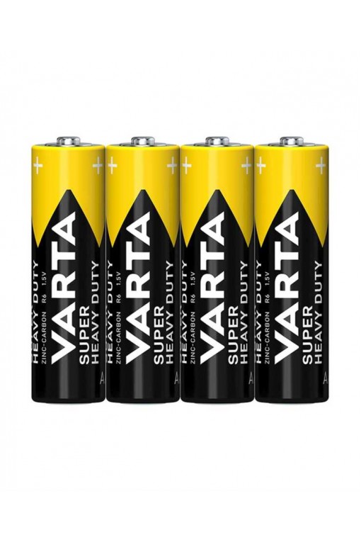 Varta 2006 Superlife / Super Heavy Duty Çinko Karbon AA 60'lı Kutu (4'lü Shrink x 15 Adet) Varta 2006 Superlife / Super Heavy Duty Çinko Karbon AA 60'lı Kutu (4'lü Shrink x 15 Adet)