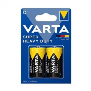 Varta Superlife / Super Heavy Duty Manganez C Orta Boy Pil 2'li Paket (Blister)