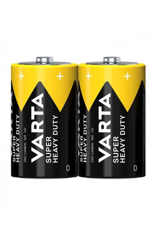 Varta Superlife Manganez D Büyük Boy Pil 2li Shrink