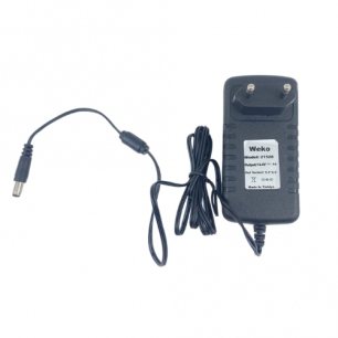 Weko 12 Volt 1 Amper Plastik Kasa Priz Tipi Adaptör (5.5x2.5 Uçlu)