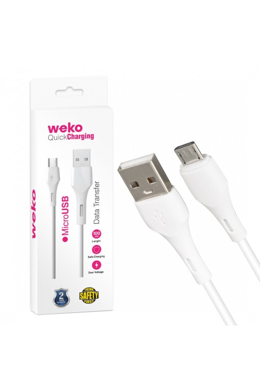 WEKO WK-22017 USB TO MICRO USB 1 MT ŞARJ KABLOSU KUTULU (NO:5) WEKO WK-22017 USB TO MICRO USB 1 MT ŞARJ KABLOSU KUTULU (NO:5)