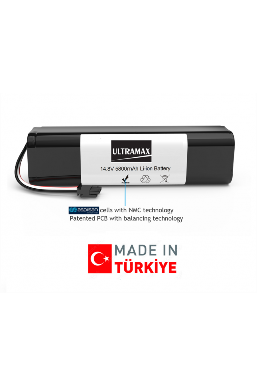 Xiaomi Dreame D9 Robot Süpürge için 5800mAH Ultramax Marka Batarya