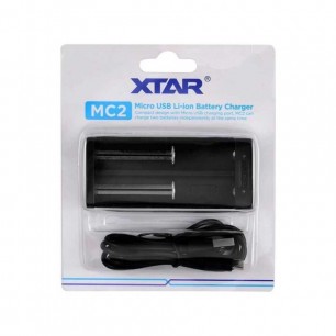 XTAR MC2 İkili Pil Şarj Aleti 18650 21700 Li-ion Akıllı Şarj Cihazı USB