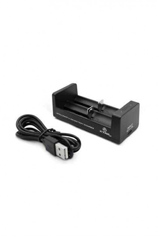 XTAR MC2 İkili Pil Şarj Aleti 18650 21700 Li-ion Akıllı Şarj Cihazı USB