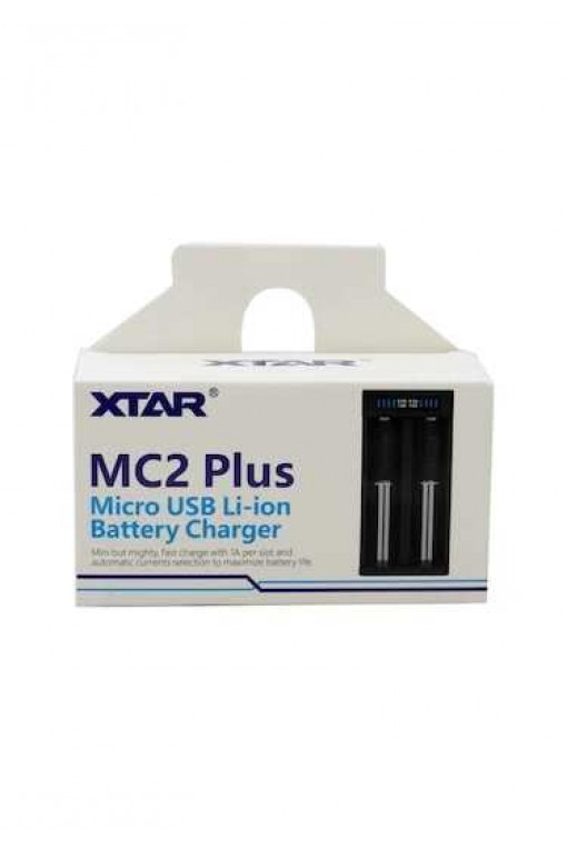 XTAR MC2 Plus Pil Şarj Aleti 18650 21700 Li-ion Akıllı Çiftli Şarj Cihazı USB