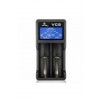 XTAR VC2 Pil Şarj Aleti LCD Ekranlı 18650 26650 Li-ion Akıllı Şarj Cihazı