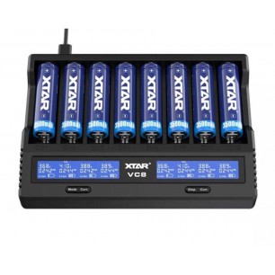 Xtar VC8 Taşınabilir Pil Şarj Aleti