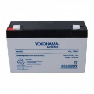 Yokohama YH-612 6 Volt - 12 Amper Akü Yokohama YH-612 6 Volt - 12 Amper Akü