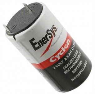 Enersys Cyclon 0810-0004 Single D Cell 2V 2.5AH Medikal Pil