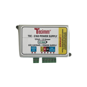 TEC G160 Lİ-İON GÜÇ KAYNAĞI - AKILLI KİLİT BESLEME ÜNİTESİ