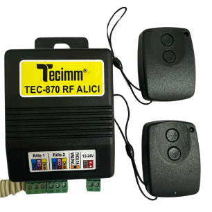 RF ALICI VE VERİCİ SETİ - KOPYALANAMAZ - KRİPTOLU RF ALICI VE VERİCİ SETİ - KOPYALANAMAZ - KRİPTOLU