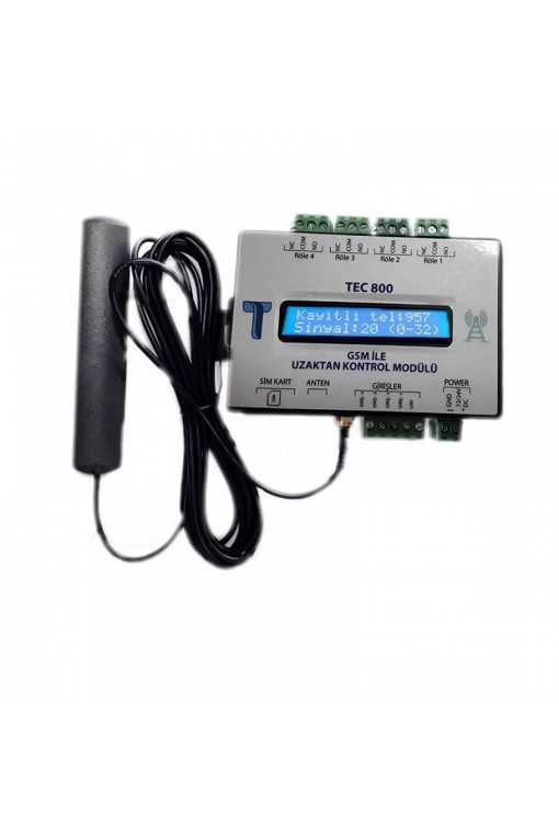 TEC 800 GSM UZAKTAN KAPI KONTROL MODÜLÜ https://kolayagel.com/image/catalog/gsm-modulu/tec-800-gsm-uzaktan-kapi-kontrol-modulu-1.jpg