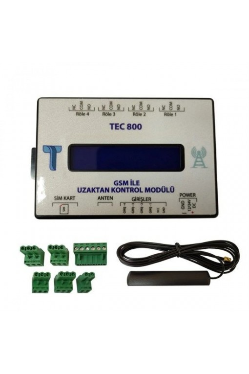 TEC 800 GSM UZAKTAN KAPI KONTROL MODÜLÜ https://kolayagel.com/image/catalog/gsm-modulu/tec-800-gsm-uzaktan-kapi-kontrol-modulu-1.jpg