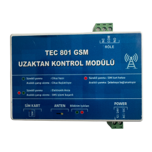 TEC 801 GSM TELEFONLA KAPI AÇMA MODÜLÜ