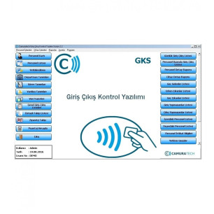 TEC GKS01 Personel Takip Yazılımı