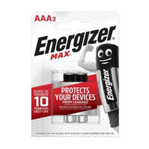 Energizer AAA Alkaline Power 2'li Kart İnce Kalem Energizer AAA Alkaline Power 2'li Kart İnce Kalem