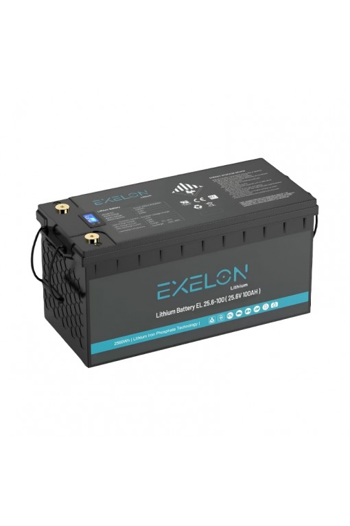 Exelon 24V 100 Ah Lityum Akü