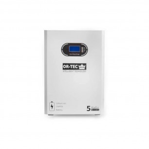 OR-TEC Lityum 5 kWh 51.2V 100Ah LiFePO4 Batarya