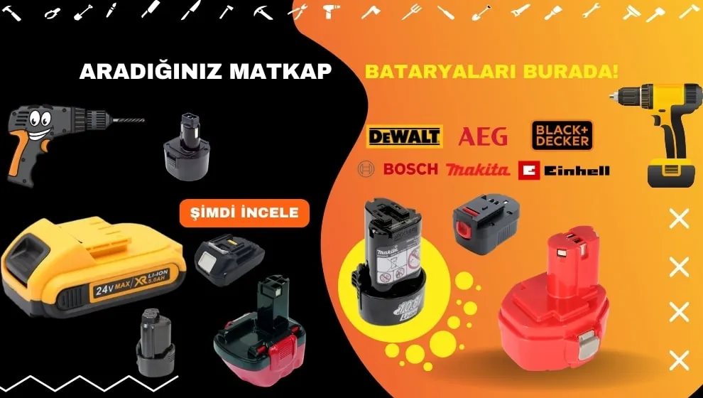 Hazır Matkap Bataryaları