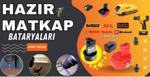 matkap bataryası