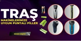 traş makinesi pili