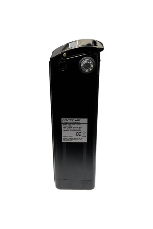Ortec Rks 36V 10AH Yeni Nesil Elektrikli Bisiklet Bataryası Ortec Rks 36V 10AH Yeni Nesil Elektrikli Bisiklet Bataryası