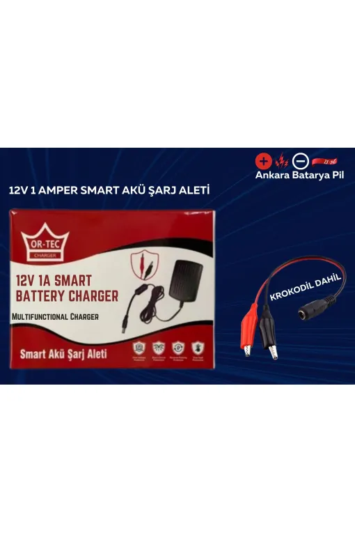 Yokohama 12volt 1.3 Amper ve Ortec 12volt 1Amper Şarj Cihazı Yokohama 12volt 1.3 Amper ve Ortec 12volt 1Amper Şarj Cihazı