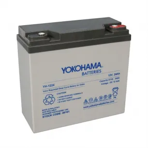 Yokohama YH-122.4 12 Volt - 24 Amper Elektrikli Bisiklet Aküsü