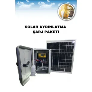 Güneş Enerjisi Aydınlatma Solar Paketi