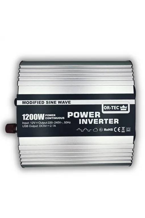 Ortec Solar 12v 1200 Watt Modifiye Sinüs İnverter Ortec Solar 12v 1200 Watt Modifiye Sinüs İnverter