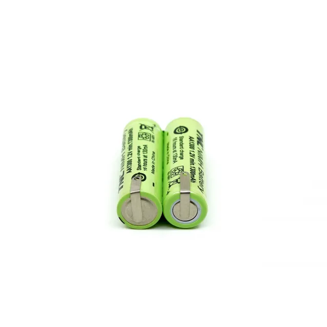 Dingling RF 609 tras makinesi uyumlu AA 2.4V 1300mAh şarjlı kalem pil Dingling RF 609 tras makinesi uyumlu AA 2.4V 1300mAh şarjlı kalem pil