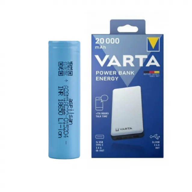 Aspilsan INR18650 A28 3.7V 2800 mAh Şarjlı Li-İon Pil 200 Adet + Varta 20000 Mah Powerbank Hediyeli Aspilsan INR18650 A28 3.7V 2800 mAh Şarjlı Li-İon Pil 200 Adet + Varta 20000 Mah Powerbank Hediyeli